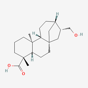 Chemical structure of Siegeskaurolic acid
