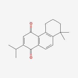Chemical structure of Sibiriquinone B