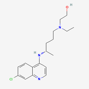 Chemical structure of S-Hydroxychloroquine