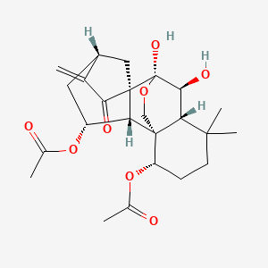 Chemical structure of Shikokianin