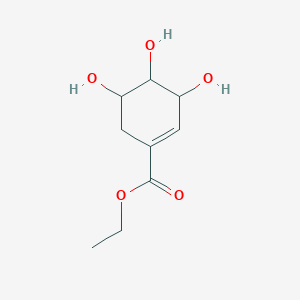 Chemical structure of Shikimic Acid Ethyl Ester