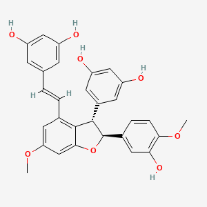 Chemical structure of Shegansu B
