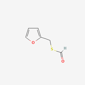 Chemical structure of S-Furfuryl Thioformate