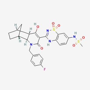 Chemical structure of Setrobuvir