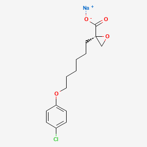 Chemical structure of S-Etomxir