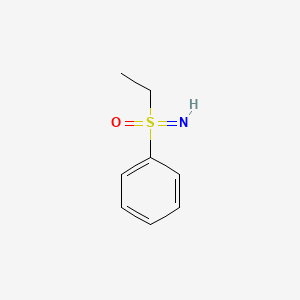 Chemical structure of S-Ethyl-s-phenyl sulfoximine