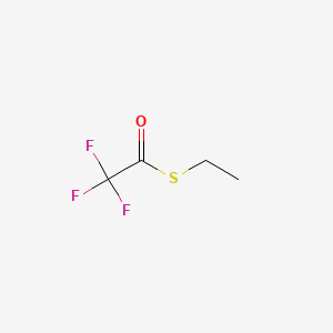 Chemical structure of Ethylthiol trifluoroacetate
