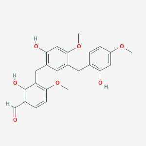 Chemical structure of Sepiumol C