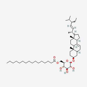 Chemical structure of Securisteroside