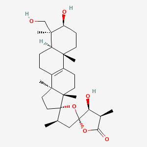 Chemical structure of Scillascillol