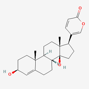 Chemical structure of Scillarenin
