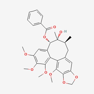 Chemical structure of Schisanwilsonin H