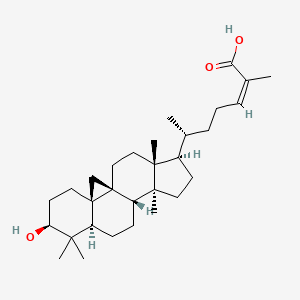 Chemical structure of Schisandrolic acid