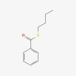 Chemical structure of S-Butyl Thiobenzoate