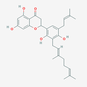 Chemical structure of Sanggenol P