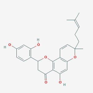 Chemical structure of Sanggenol L