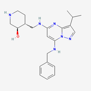 Chemical structure of Samuraciclib