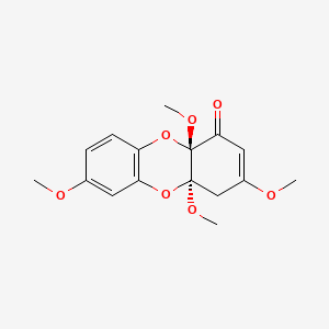 Chemical structure of Sampsone B