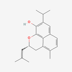 Chemical structure of Sahandol