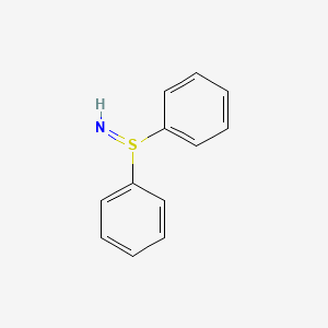 Chemical structure of S,S-DIPHENYLSULFILIMINE