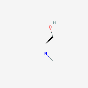 Chemical structure of S)-(1-Methylazetidin-2-yl)Methanol