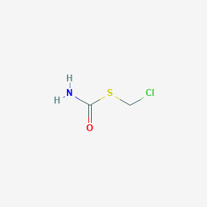 Chemical structure of S-Chloromethyl thiocarbamate