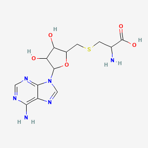 Chemical structure of S-(5′-Adenosyl)-L-cysteine