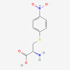 Chemical structure of S-(4-Nitrophenyl)-L-cysteine