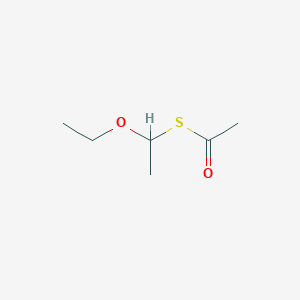 Chemical structure of S-(1-Ethoxyethyl) ethanethioate