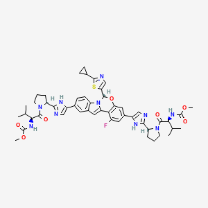 Chemical structure of Ruzasvir