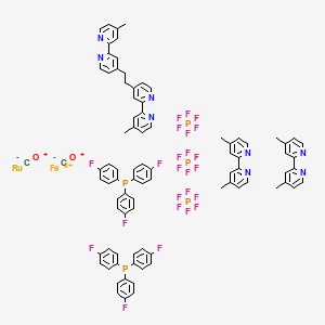 Chemical structure of Ru-Re(FPh)