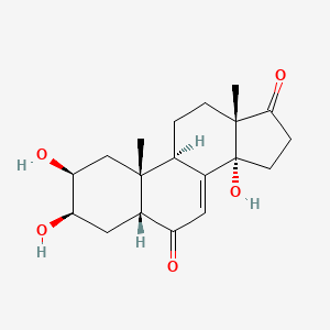 Chemical structure of Rubrosteron
