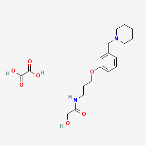 Chemical structure of Roxatidine Hemioxalate