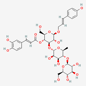 Chemical structure of Rossicaside B