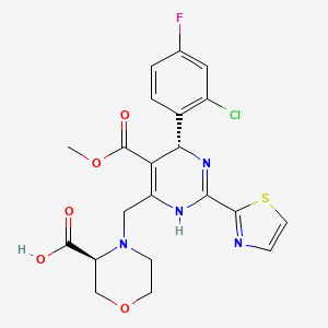 Chemical structure of RO6889678