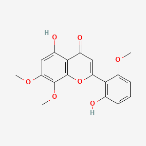 Chemical structure of Rivularin