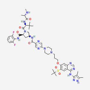 Chemical structure of RIP2 Kinase Inhibitor 4