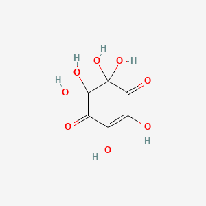 Chemical structure of Rhodizonic acid dihydrate