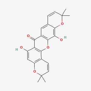 Chemical structure of Rheediaxanthone A