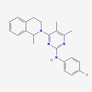Chemical structure of Revaprazan