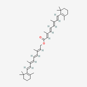 Chemical structure of Retinyl Retinoate