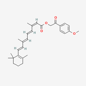 Chemical structure of Isotretinoin Anisatil