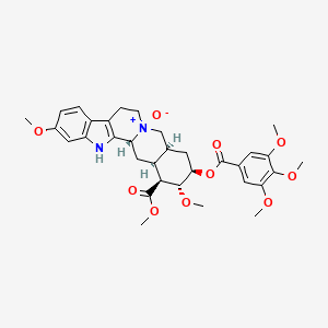 Chemical structure of Reserpin N-oxide