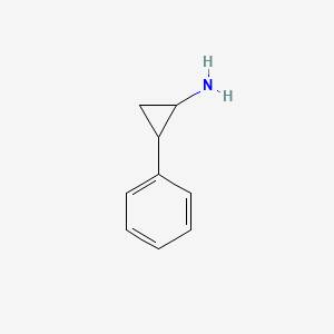 Chemical structure of Tranylcypromine
