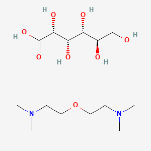 Chemical structure of rel-(2R,3R)-2-Hydroxy-N,N,N-trimethylethanaminium 2,3-dihydroxybutanedioate