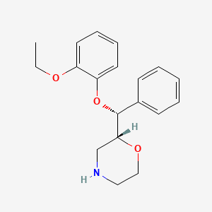 Chemical structure of Reboxetine