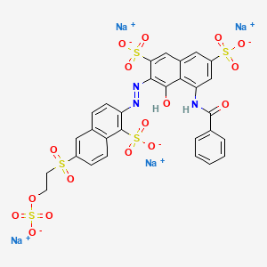 Chemical structure of Reactive Red 180