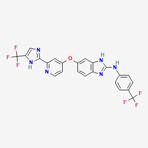 Chemical structure of Raf265 derivative