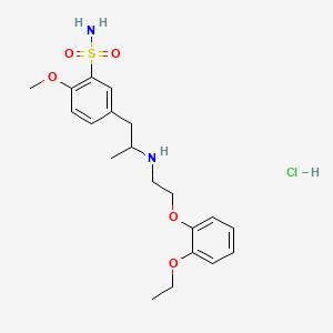 Chemical structure of Racemic tamsulosin hydrochloride