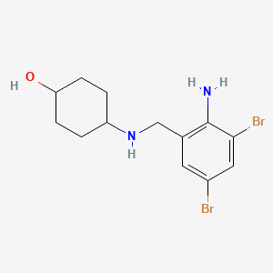 Chemical structure of Rac-cis-Ambroxol-d5